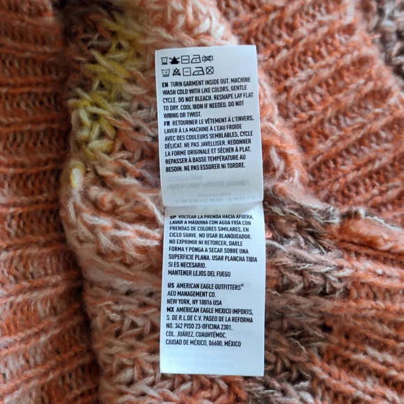 American Eagle Outfitters Multicolor Striped Knit Sweater - Picture 10 of 12